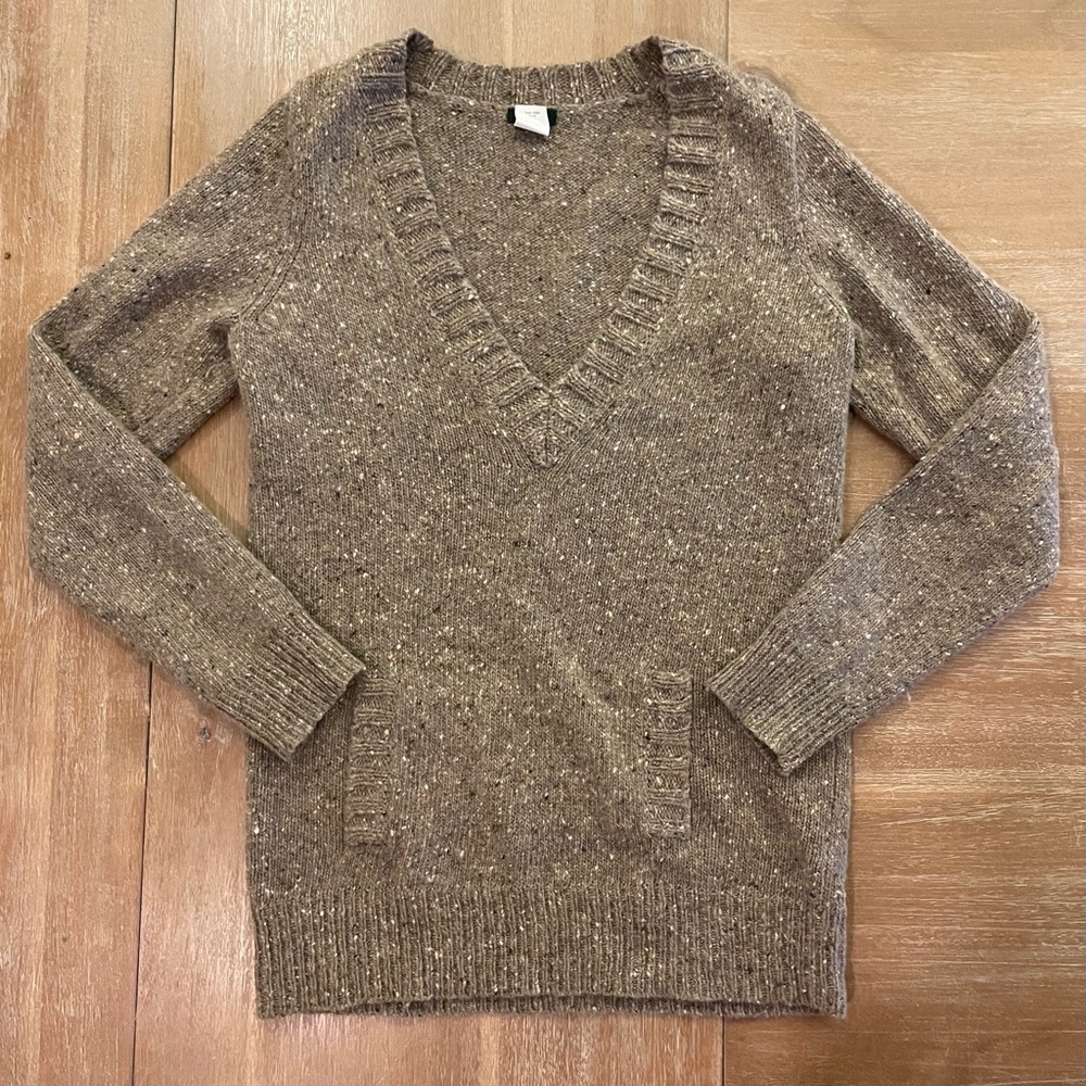 J Crew Brown Sweater